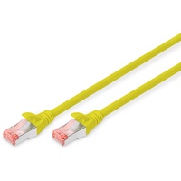 Digitus Patchkabel, Cat6, S/FTP, RJ-45/RJ-45, 0.25m, gelb (DK-1644-0025/Y)