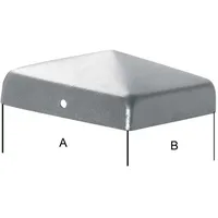E-NORMpro Pfostenabdeckung A2 110 zum nageln