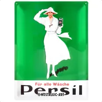 Nostalgic-Art Blechschild Persil – Weiße Dame Grün 1922 –