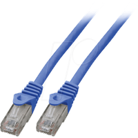 EFB-Elektronik EFB K8104BL.20 RJ45 Patchkabel Cat.6 U/UTP LSZH CCA