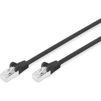 Digitus Patchkabel Netzwerkkabel CAT6, RJ45 St/St, 2.0m, schwarz