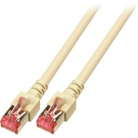 EFB K5510.0,15 RJ45 Patchkabel Cat.6 S/FTP LSZH grau 0,15m