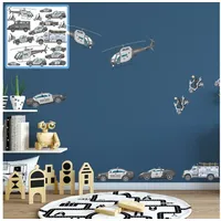 Sunnywall XXL Wandtattoo Set verschiedene Motive| Kinderzimmer Aufkleber bunt