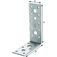 Simposon Winkelverbinder 40412 / 120x92x40mm feuerverzinkt