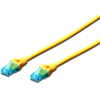 Digitus Patchkabel, Cat5e, U/UTP RJ-45/RJ-45, 2m, Gelb (DK-1512-020/Y)