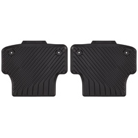 Audi 8V5061512041 Allwetterfußmatten Hinten Schwarz, 2 Stück