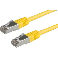 Value Patchkabel Cat.6 S/FTP (PiMF), gelb 0,5 m