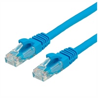 Value Patchkabel Kat.6A (Class EA) UTP, blau, 0,3 m