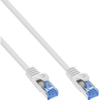 InLine Patchkabel, Cat.6A, S/FTP, TPE flexibel, weiß, 20m