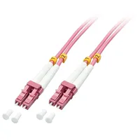 Lindy 46342 LWL-Duplexkabel LC/LC OM4 3m, Pink