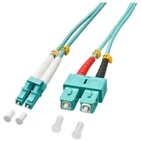 Lindy LWL Anschlusskabel LC - SC 3,00 m Blau