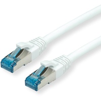 Value Patchkabel Cat.6a S/FTP (PiMF), LSOH, weiß 5 m
