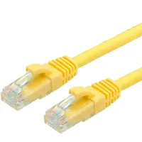 Value Patchkabel Cat.6 (Class E) UTP, LSOH, gelb, 2