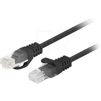 LANBERG LBG 510CC0300BK - Patchkabel RJ45 Cat5e UTP schwarz