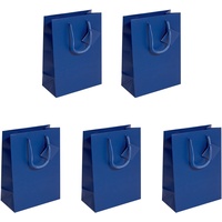 Sigel 5 SIGEL Geschenktüten blau 17,0 x 23,0 cm