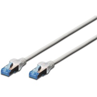 Digitus Patchkabel, Cat5e, SF/UTP, RJ-45/RJ-45, 0.5m, grau (DK-1532-005)