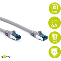 Goobay RJ45 Patchkabel CAT 6A S/FTP (PiMF), mit CAT