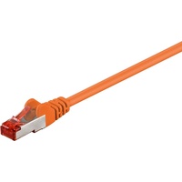 Goobay 95466 CAT 6 Patchkabel, S/FTP (PiMF), Orange