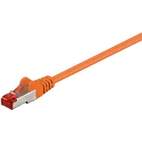 Goobay CAT 6 Patchkabel, S/FTP (PiMF), orange,