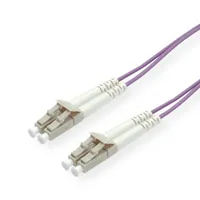 Roline LWL-Kabel 50/125μm OM4, LC/LC, violett, 2 m