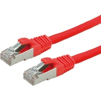 Value Patchkabel Cat.6 (Class E) S/FTP (PiMF), LSOH, rot,