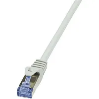Logilink PrimeLine Patchkabel, Cat6a, S/FTP, RJ-45/RJ-45, 0.25m, grau (CQ3012S)