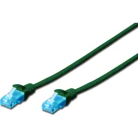 Digitus Patchkabel, Cat5e, U/UTP, RJ-45/RJ-45, 0.5m, grün (DK-1511-005/G)