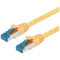 Value Patchkabel Cat.6A (Class EA) S/FTP (PiMF), LSOH, gelb,