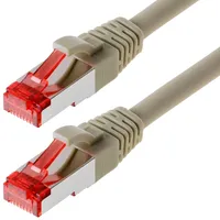 Helos Patchkabel S/FTP Cat 6 grau 7,5m