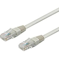 Goobay 95591 CAT 6 Patchkabel, U/UTP, Grau