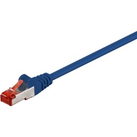Goobay CAT 6 Patchkabel, S/FTP (PiMF), Blau