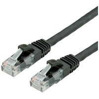 Value Patchkabel Cat.6A (Class EA) UTP, schwarz, 0,3 m