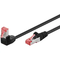 Goobay 51547 CAT 6 Patchkabel 1x 90° gewinkelt, S/FTP