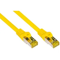 Good Connections Patchkabel mit Cat. 7 Rohkabel S/FTP gelb