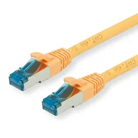 Value Patchkabel Cat.6A (Class EA) S/FTP (PiMF), LSOH, gelb,