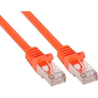 InLine Patchkabel, SF/UTP, Cat.5e, orange, 3m