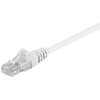 Goobay CAT 5e Patchkabel, U/UTP, weiß