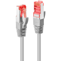 Lindy 47700 0.3m Cat.6 S/FTP Netzwerkkabel, Grau 3 Stück