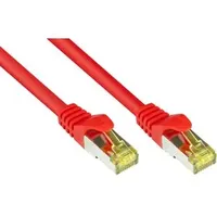 Good Connections Patchkabel mit Cat. 7 Rohkabel S/FTP rot
