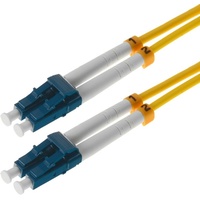 Helos LWL Patchkabel LC/LC Duplex- 9/125μm OS2 gelb