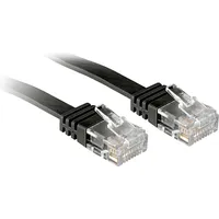 LINDY 47520 RJ45 Netzwerkkabel Schwarz 0,3 m