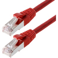 Helos Patchkabel, Cat5e, SF/UTP, RJ-45/RJ-45, 3m, rot (117829)