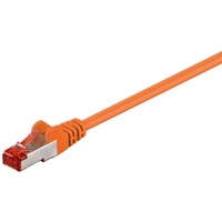 Goobay CAT 6 Patchkabel, S/FTP PiMF, Orange