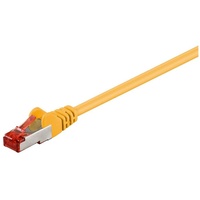 Goobay CAT 6 Patchkabel, S/FTP (PiMF), Gelb