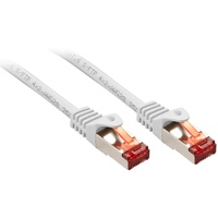 Lindy 47382 RJ45 Netzwerkkabel, Patchkabel CAT 6 S/FTP Weiß