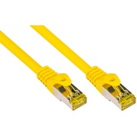 Good Connections Patchkabel mit Cat. 7 Rohkabel S/FTP gelb