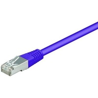 Goobay CAT 5e Patchkabel, SF/UTP, Violett,