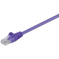 Goobay 95266 CAT 6 Patchkabel, U/UTP, Violett