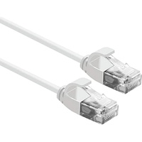 Roline DataCenter Patchkabel Cat6a, U/UTP RJ-45/RJ-45, 1m, weiß