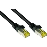 Good Connections Patchkabel mit Cat. 7 Rohkabel S/FTP schwarz